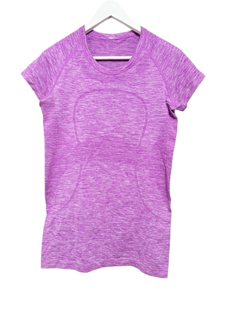 lululemon athletica Lavender Heather Swifty Tech Shirt Size 8 Women - Picture 5 of 12